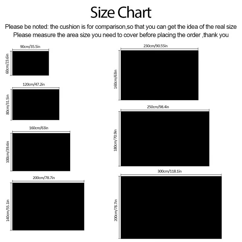 Large Modern Bohemian Spiral Mat