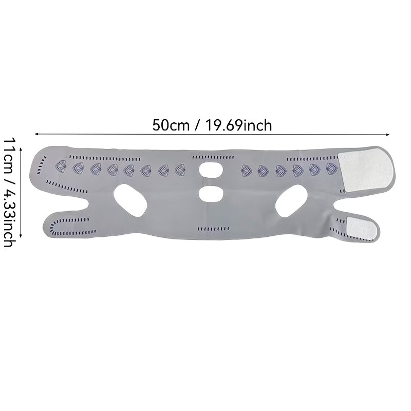 Double-Layer V-Shape Face Lifting Band - Chin Tightening Tool