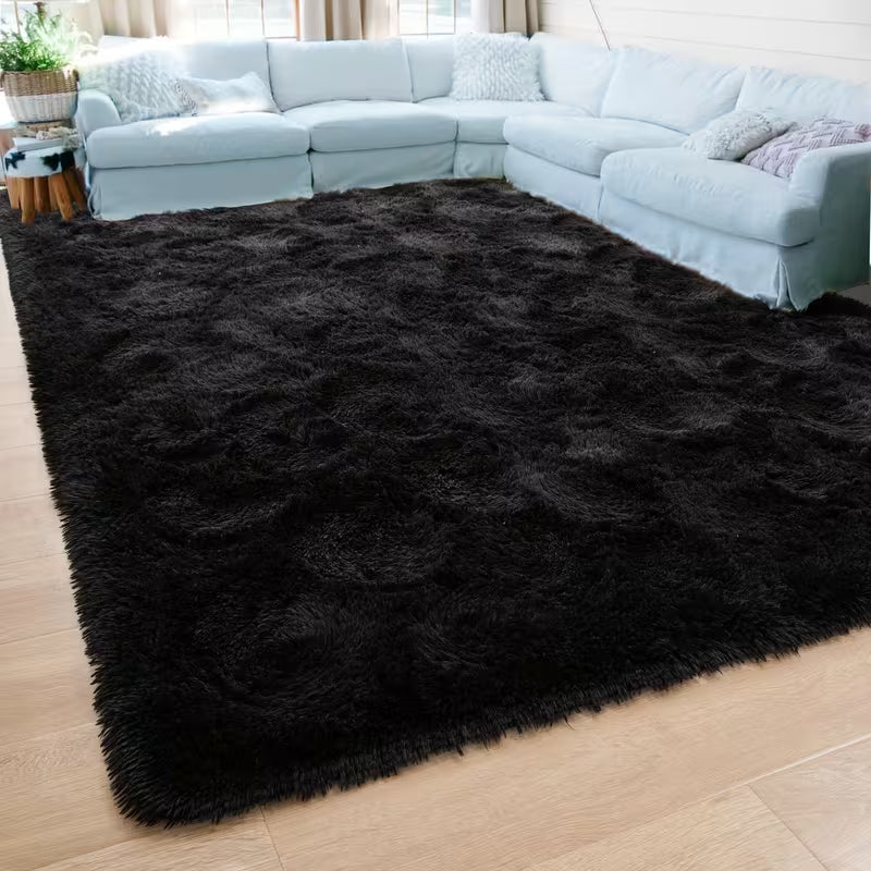 Jumbo Plush Carpet Large Rectangular Rug