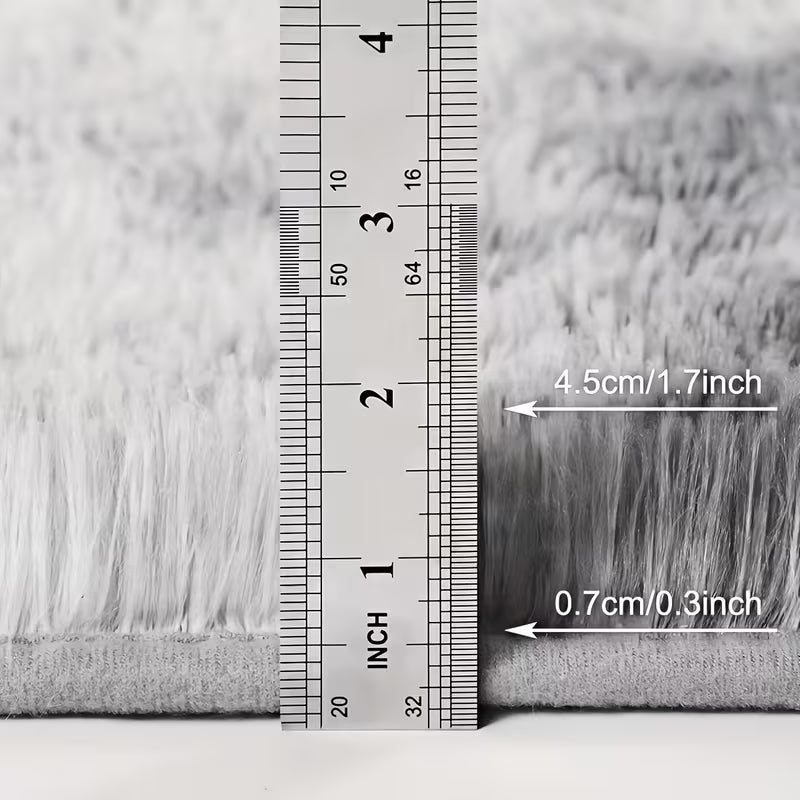 Jumbo Plush Carpet Large Rectangular Rug