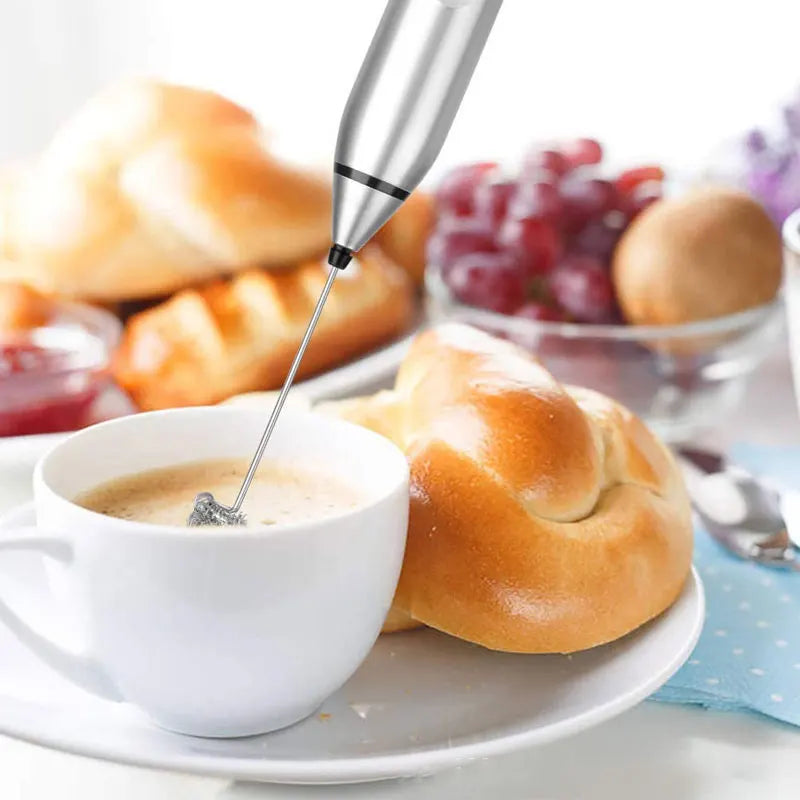 Portable Mini Milk Frothers Wireless Handheld Blender With USB Electric Coffee Maker Whisk Mixer For Cappuccino Milk Foamer