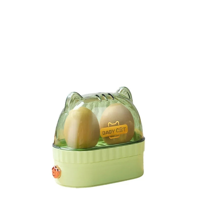 220V Breakfast Egg Steamer Egg Boiler Home Automatic Multifunctional Electric Egg Cooker Food Steamer Breakfast Cooking Machine