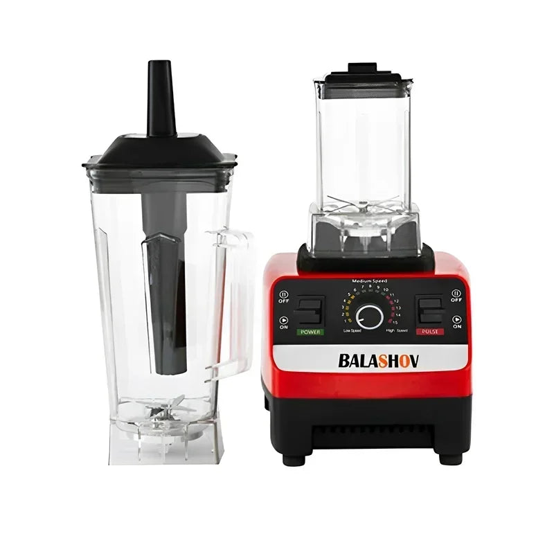 2000W Heavy Duty Commercial Blender - High Power Juicer Food Processor 220V