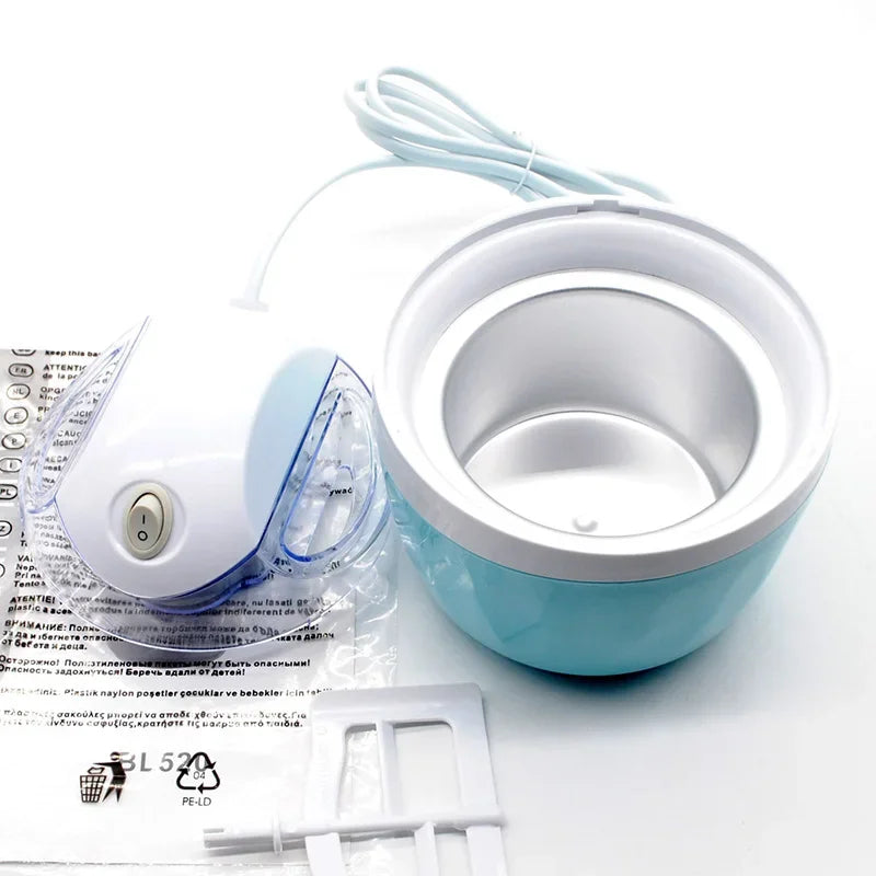 110V 220V Portable Electric Ice Cream Maker DIY Ice Cream Machine Frozen Yogurt Smoothie Milkshake Machine 500ml