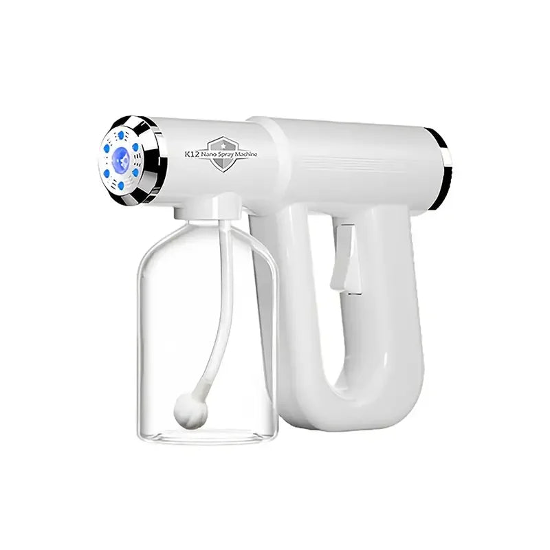 NEW Style 280Ml Barber Sprayer Bottle Wireless Electric USB Nano Blue Light Steam Spray Gun Garden House