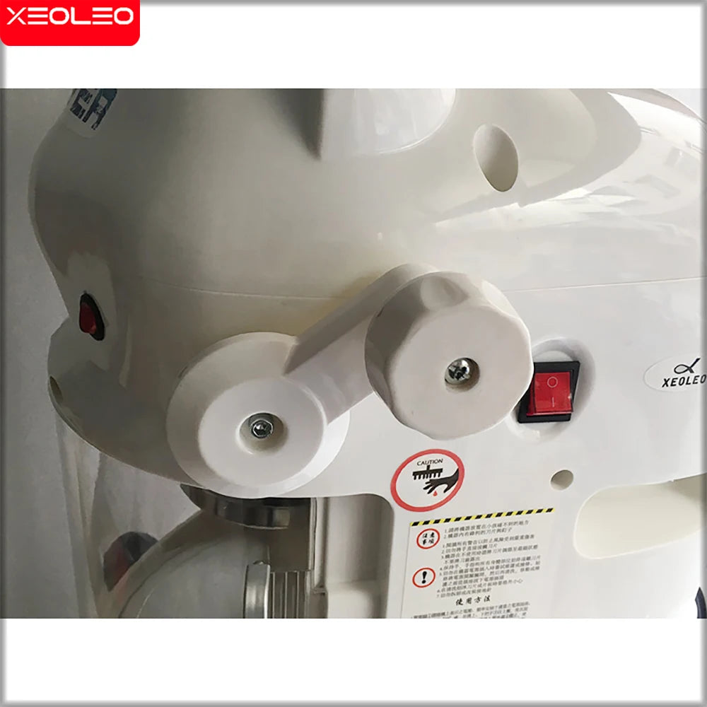 XEOLEO Commercial Ice Shaver Machine 90kg/hr - 300W Snow Cone Maker for Shaved Ice