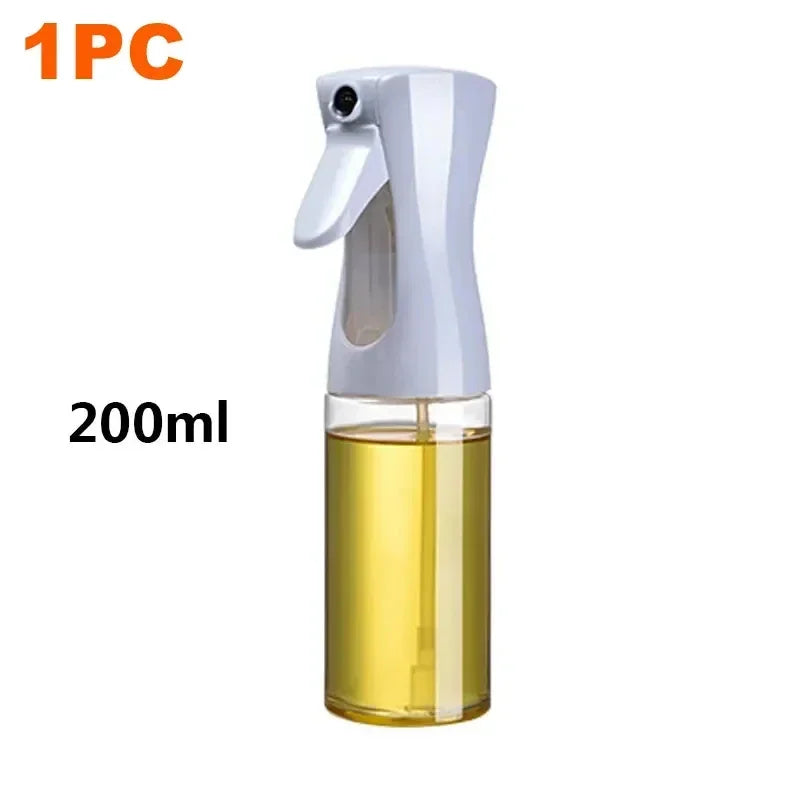 Oil Spray Bottle - 200/300/500ml Kitchen Olive Oil Dispenser for Cooking, Baking & Grilling