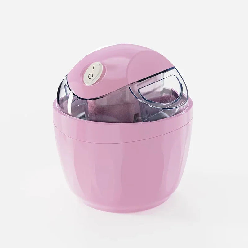 110V 220V Portable Electric Ice Cream Maker DIY Ice Cream Machine Frozen Yogurt Smoothie Milkshake Machine 500ml