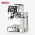 HiBREW  3 in 1 Semi Automatic Espresso Cappuccino Latte Coffee Machine Automatic Milk Froth Ground Coffee Stainless Steels H13A