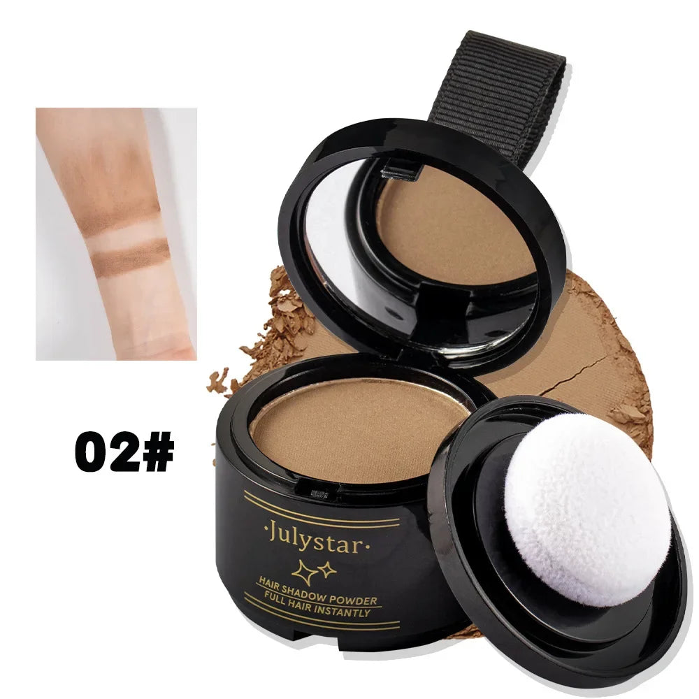 4 Color Hair Line Powder Black Root Up Natural Instant Waterproof Hairline Shadow Concealer Coverage Paint Repair Fill in Hair
